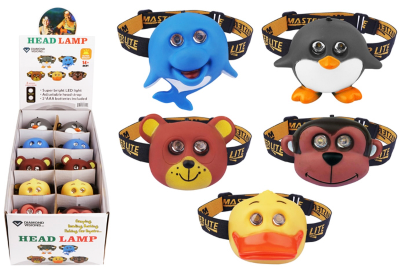 ANIMAL HEAD LAMP