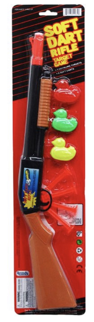 SOFT DART TARGET RIFEL SET