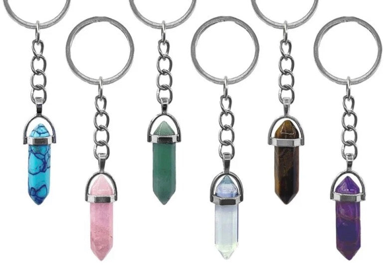 STONE POINT KEY CHAINS