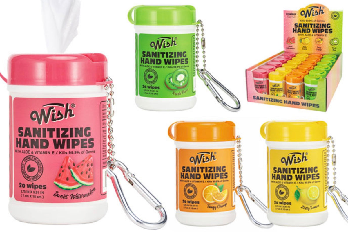 KEY CHAIN HAND WIPES