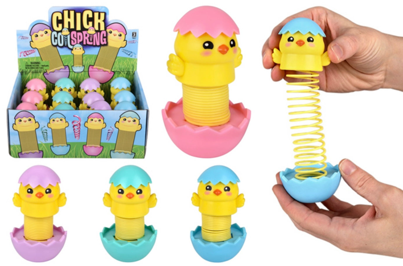 COIL SPRING EASTER CHICK