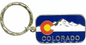 COLORADO FLAG KEY CHAIN
