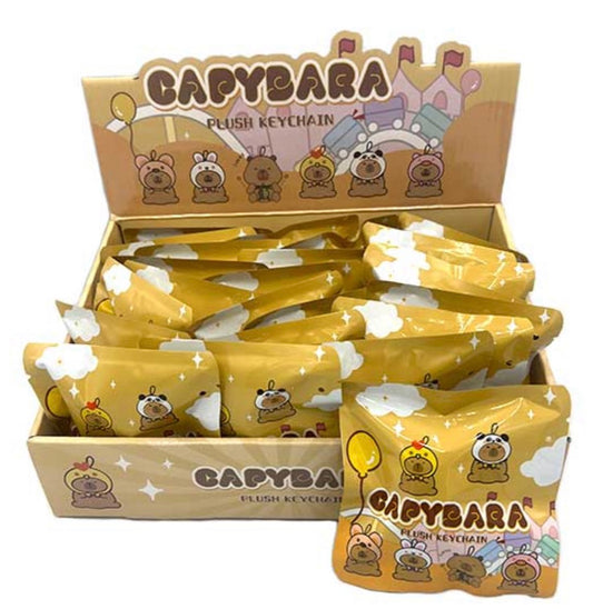 CAPYBARA MYSTERY PLUSH KEYCHAIN