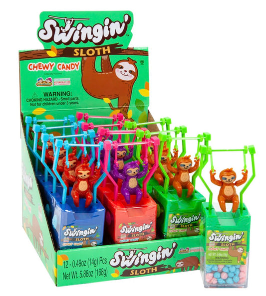 SWINGING SLOTH CANDY
