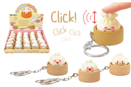 KEYCHAIN DUMPLING CLICKER