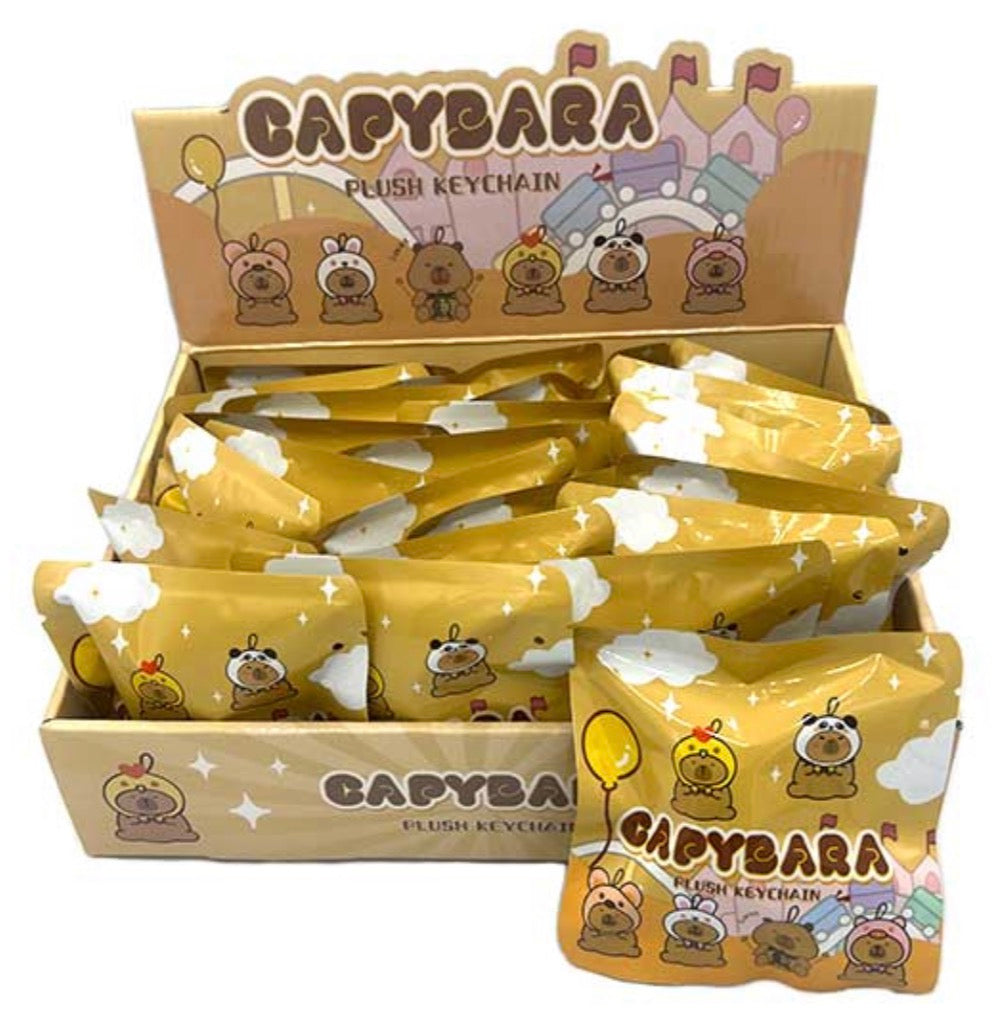 CAPYBARA PLUSH KEYCHAIN