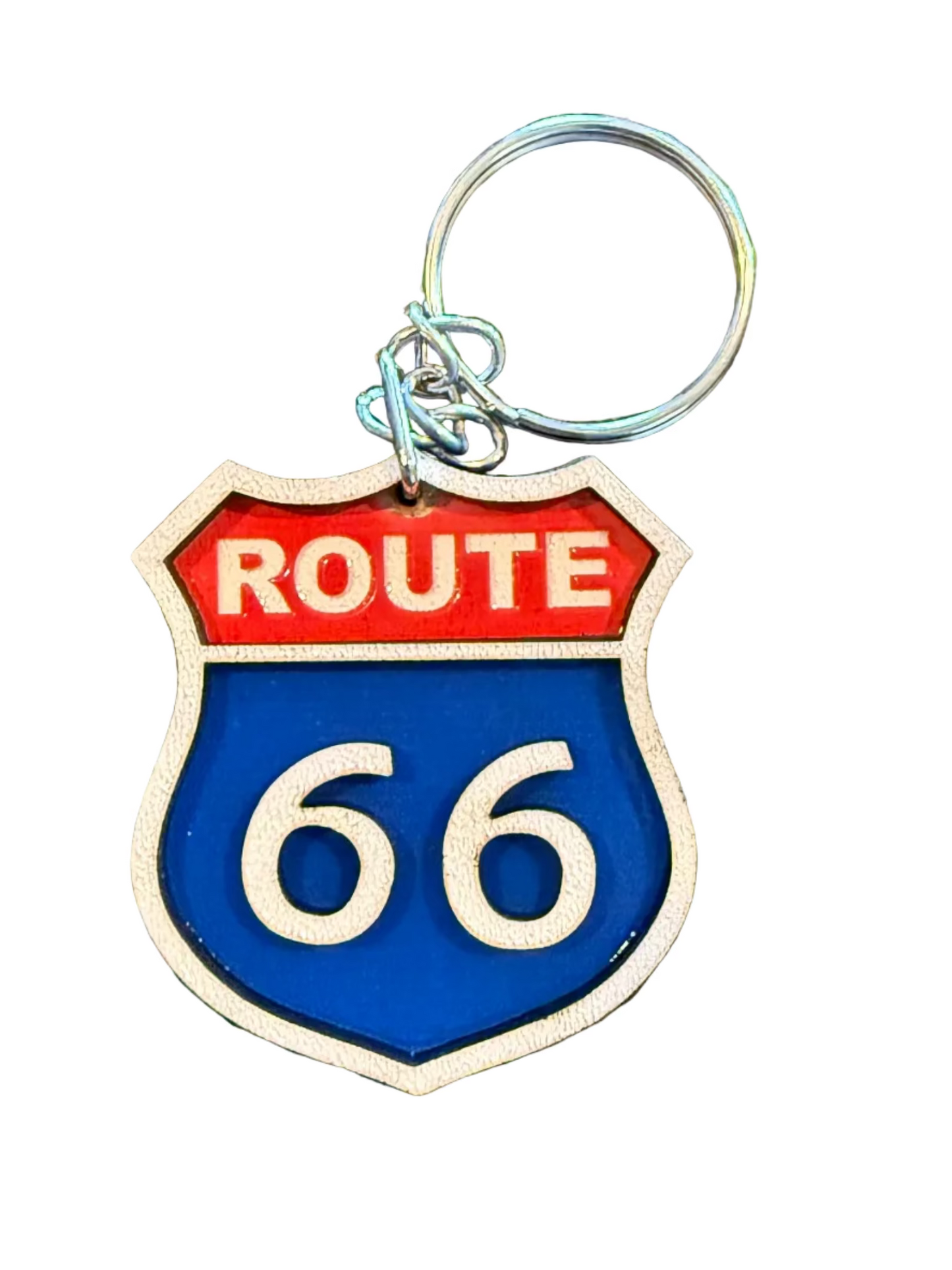 ROUTE 66 KEY CHAIN