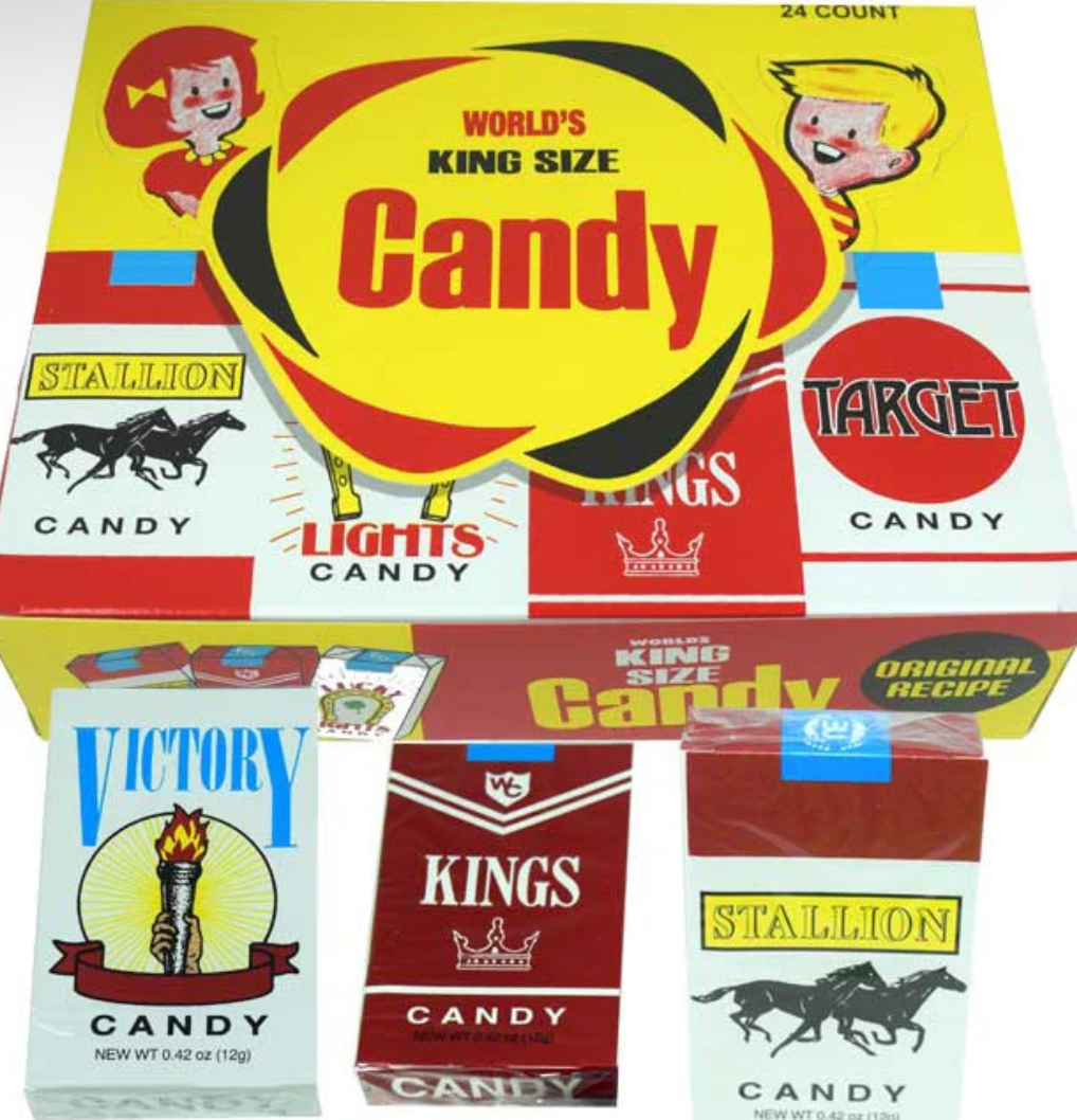 CIGARETTES CANDY STICK